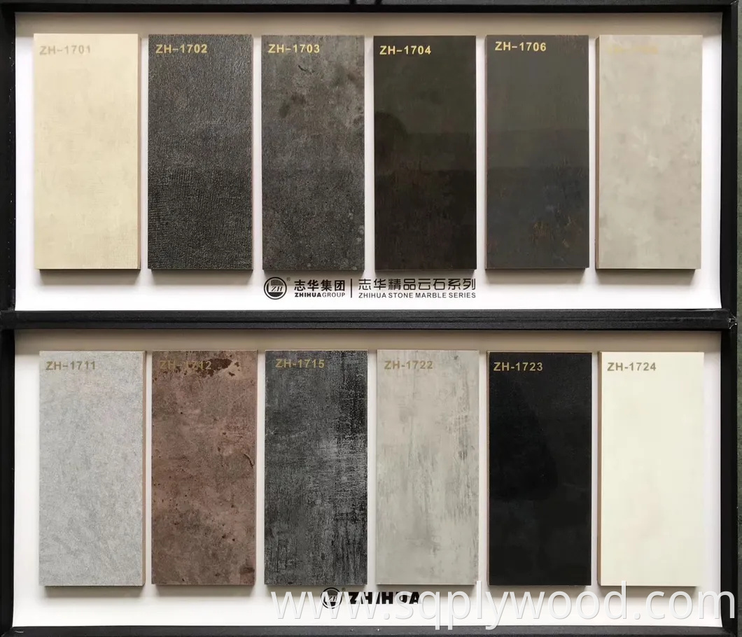 Zhihua UV Gloss MDF Board New Marble Colors of 2023